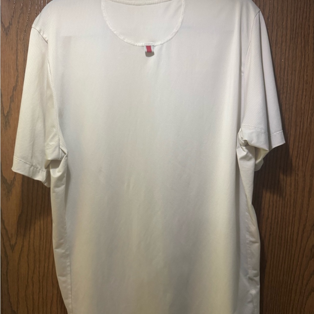 Tracksmith Cream Short Sleeve Tee - Picture 2 of 3